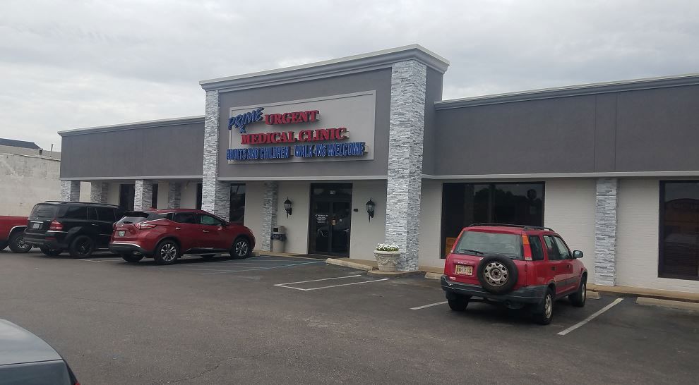 prime urgent medical clinic entrance